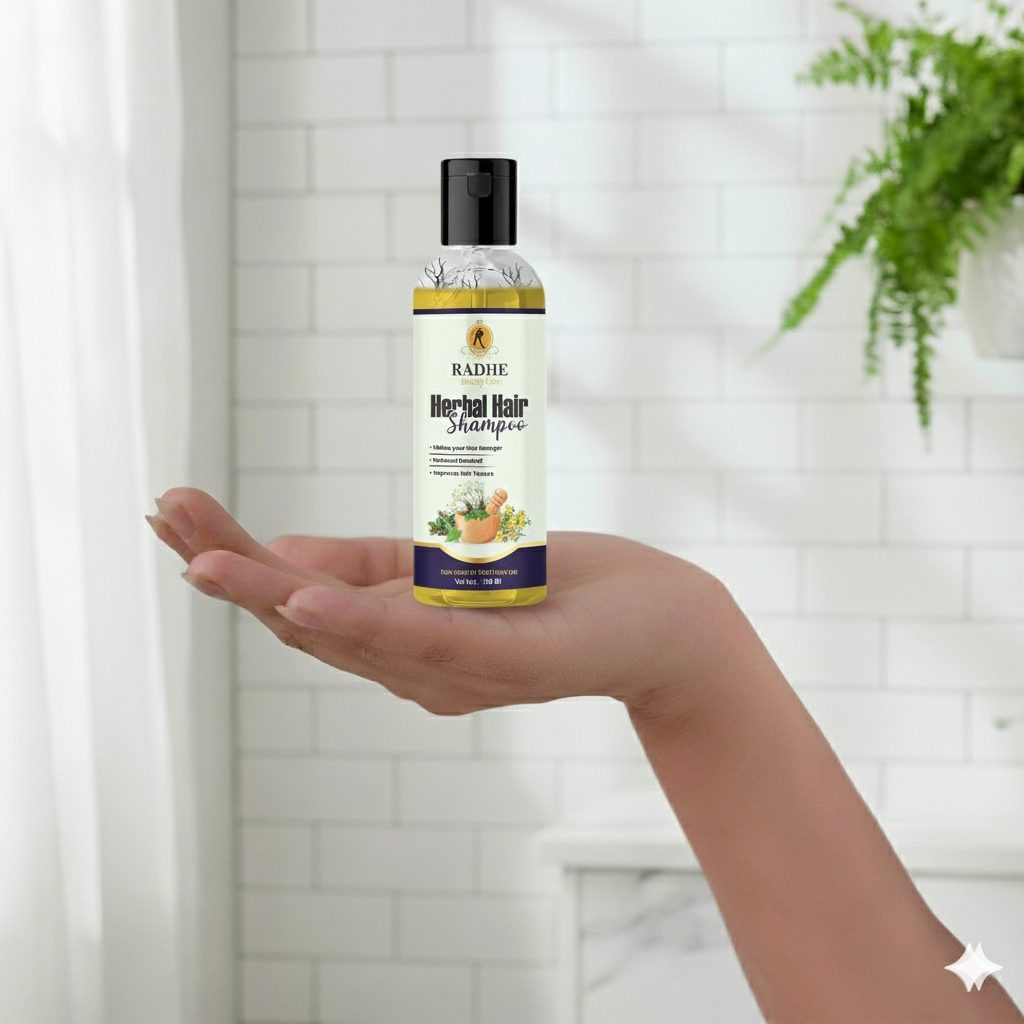 રાધે બ્યુટી હર્બલ શેમ્પૂ - Image 4